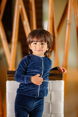 POUF 2PC VELOUR PAJAMAS