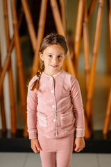 POUF 2PC VELOUR PAJAMAS