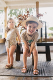 ANALOGIE 2PC SS MUSHROOM TEE AND SHORTS SET