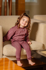 POUF 2PC EMBROIDERED SET