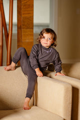POUF 2PC EMBROIDERED SET