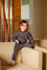 POUF 2PC EMBROIDERED SET