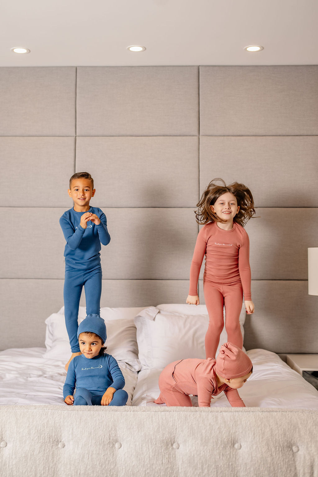 POUF 2PC "SHOOT FOR THE MOON" PAJAMAS