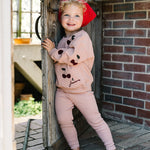 ANALOGIE 2PC CHERRY PATCH SWEATSHIRT SET