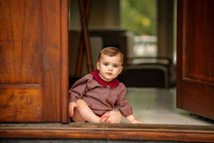 JOLIE 2PC GINGHAM BABY SET