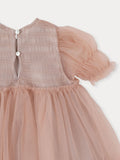 BENE BENE SMOCKING TULLE SHA DRESS