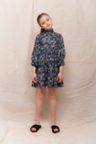 CHRISTINA ROHDE LINE PRINT DRESS