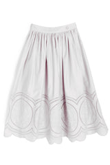 ELIE SAAB 2PC EMBROIDERED TOP WITH EMBROIDERED SKIRT