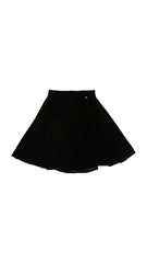 ELIZABETH  FRANCHI VELVET MIDI SKIRT