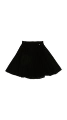ELIZABETH  FRANCHI VELVET MIDI SKIRT