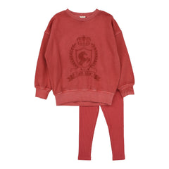 ANALOGIE 2PC EMBLEM SWEATSHIRT SET