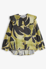 WOLF & RITA 2PC PEPLUM BLOUSE AND SKIRT SET