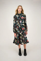 ZAIKAMOYA EMILY FLOWER PRINT DRESS