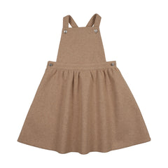 ELLE RAE 2PC SWEATER BLOUSE WITH PINAFORE DRESS