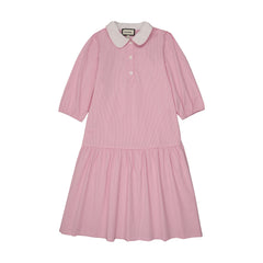 ELLE RAE TEEN PINSTRIPED DRESS