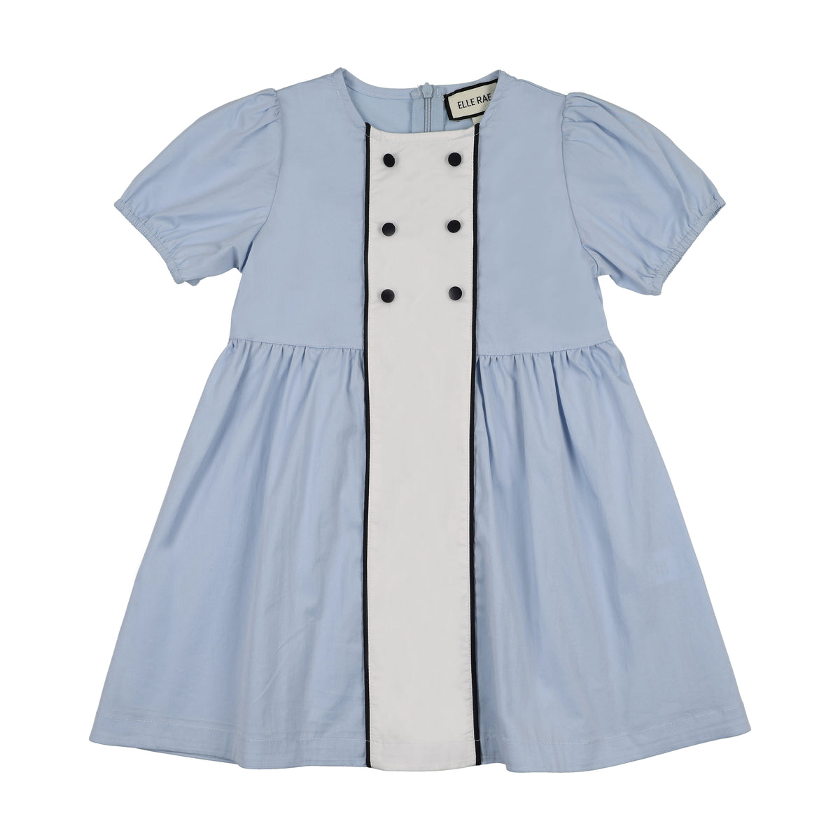 ELLE RAE DOUBLE BREASTED S/S DRESS