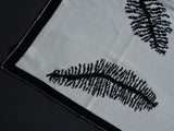 INIMINI EMBROIDERED  KNIT BLANKET