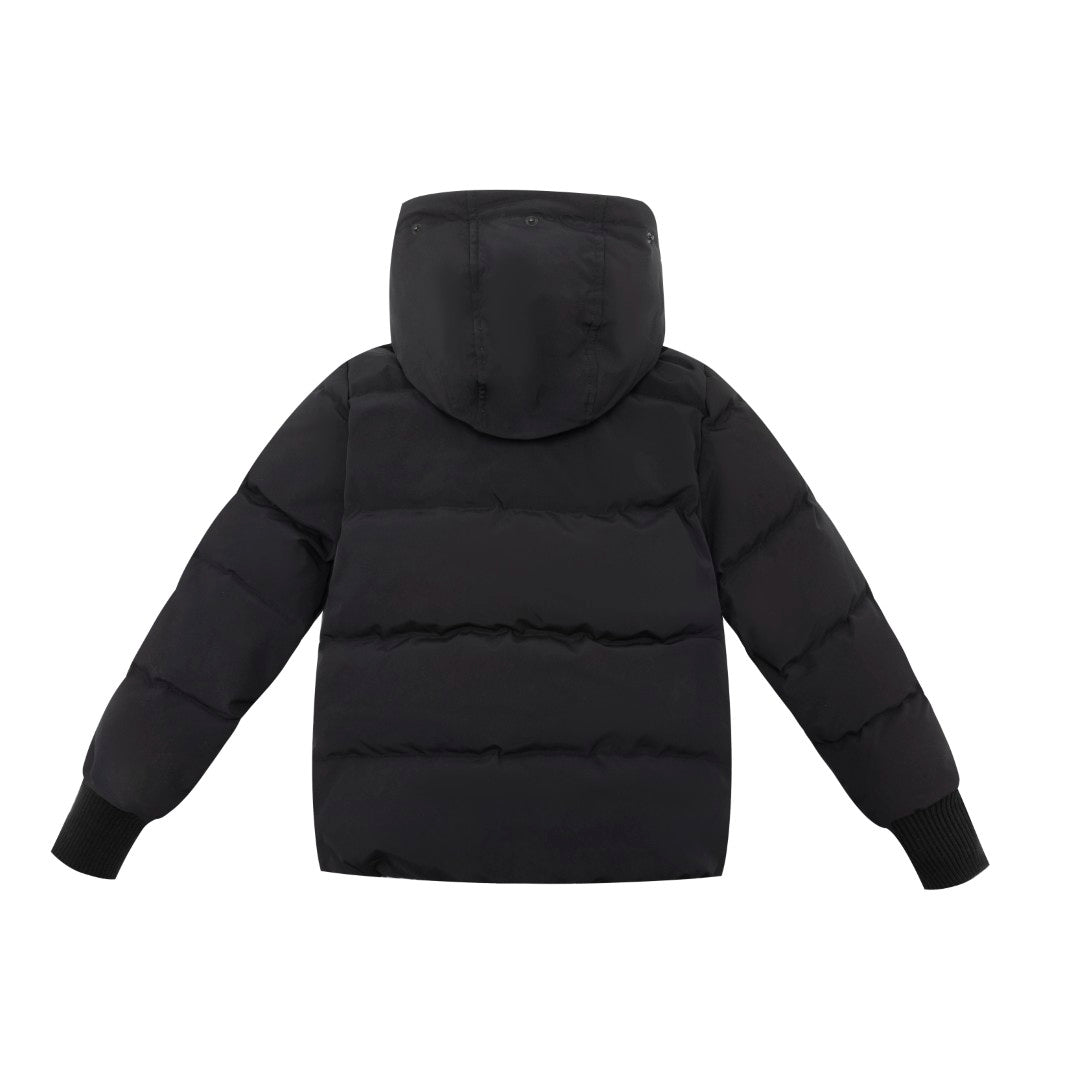 ELLABEE  BLUE ZIPPER AND LINING PUFFER COAT