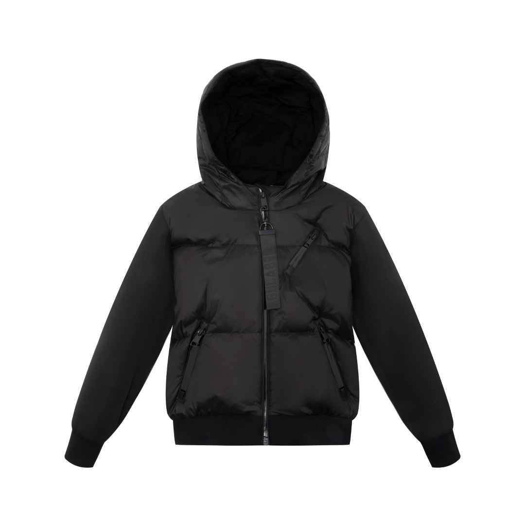 ELLABEE FUR LINED BOMBER JACKET