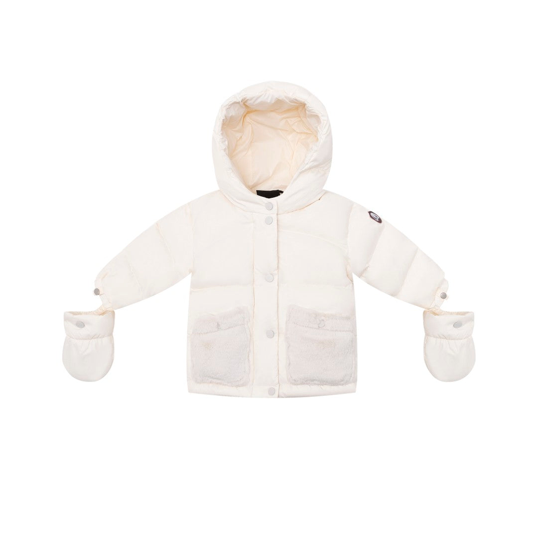 ELLABEE FUR POCKET PUFFER COAT