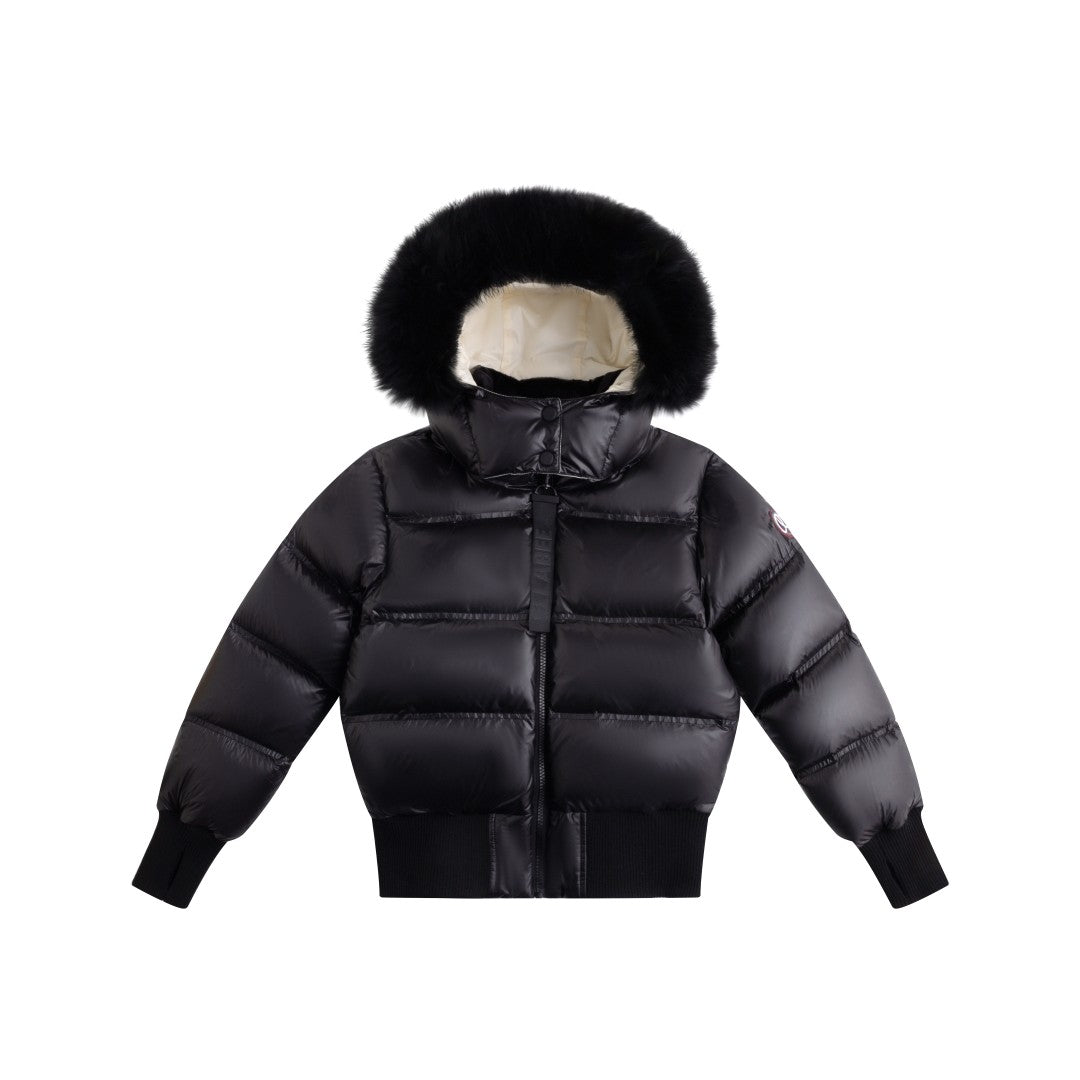 ELLABEE FUR ACCENT LINING BOMBER