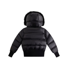 ELLABEE FUR ACCENT LINING BOMBER