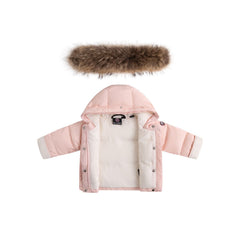 ELLABEE LYANE ENFANT FUR DOWN JACKET