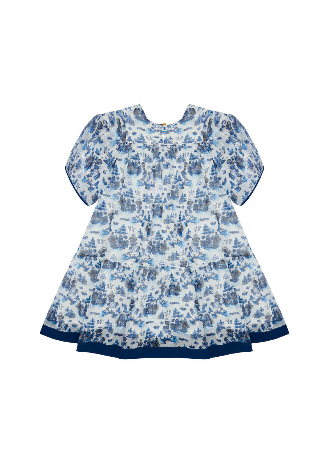 THE MIDDLE DAUGHTER "FLOAT YOUR BOAT" WILLOW PRINT DRESS