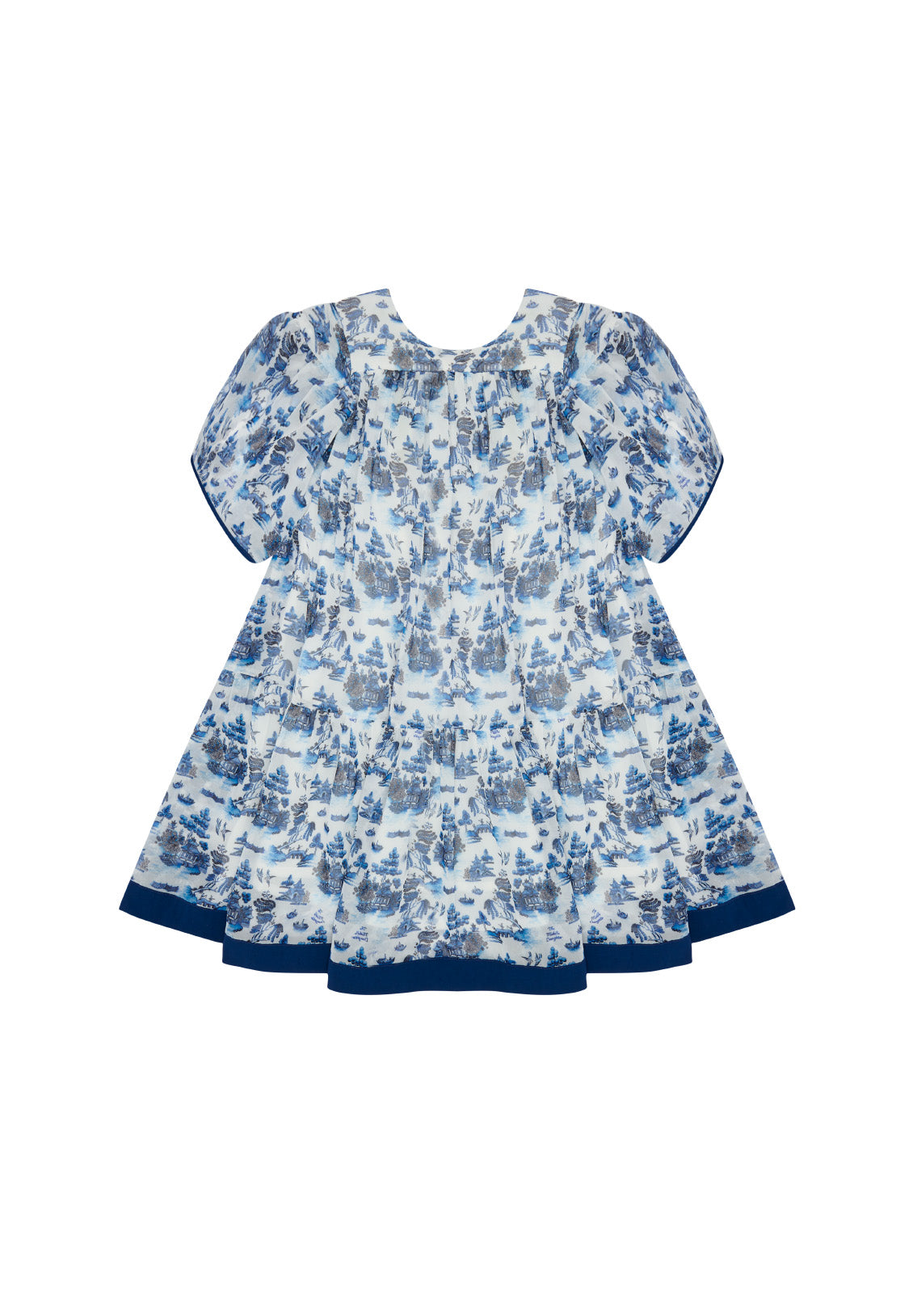 THE MIDDLE DAUGHTER "FLOAT YOUR BOAT" WILLOW PRINT DRESS