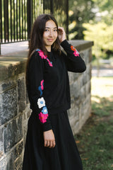 FROO STYLE CECILY FRENCH TERRY SKIRT
