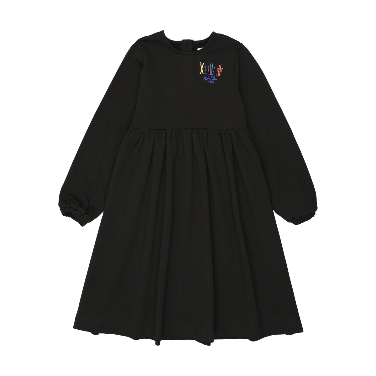 FROO STYLE BLANCA SKI EMBLEM DRESS