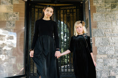 FROO STYLE ODELIA RIBBED TOP MAXI DRESS