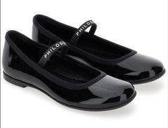 PHILOSOPHY BALLET FLAT WITH PHILOSOPHY LOG BAND