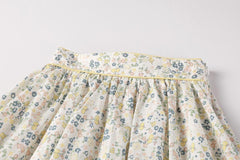 NOU NELLE 2PC FLORAL BLOUSE WITH FLORAL SKIRT