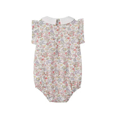 NOU NELLE STRAWBERRY EMBROIDERED ROMPER