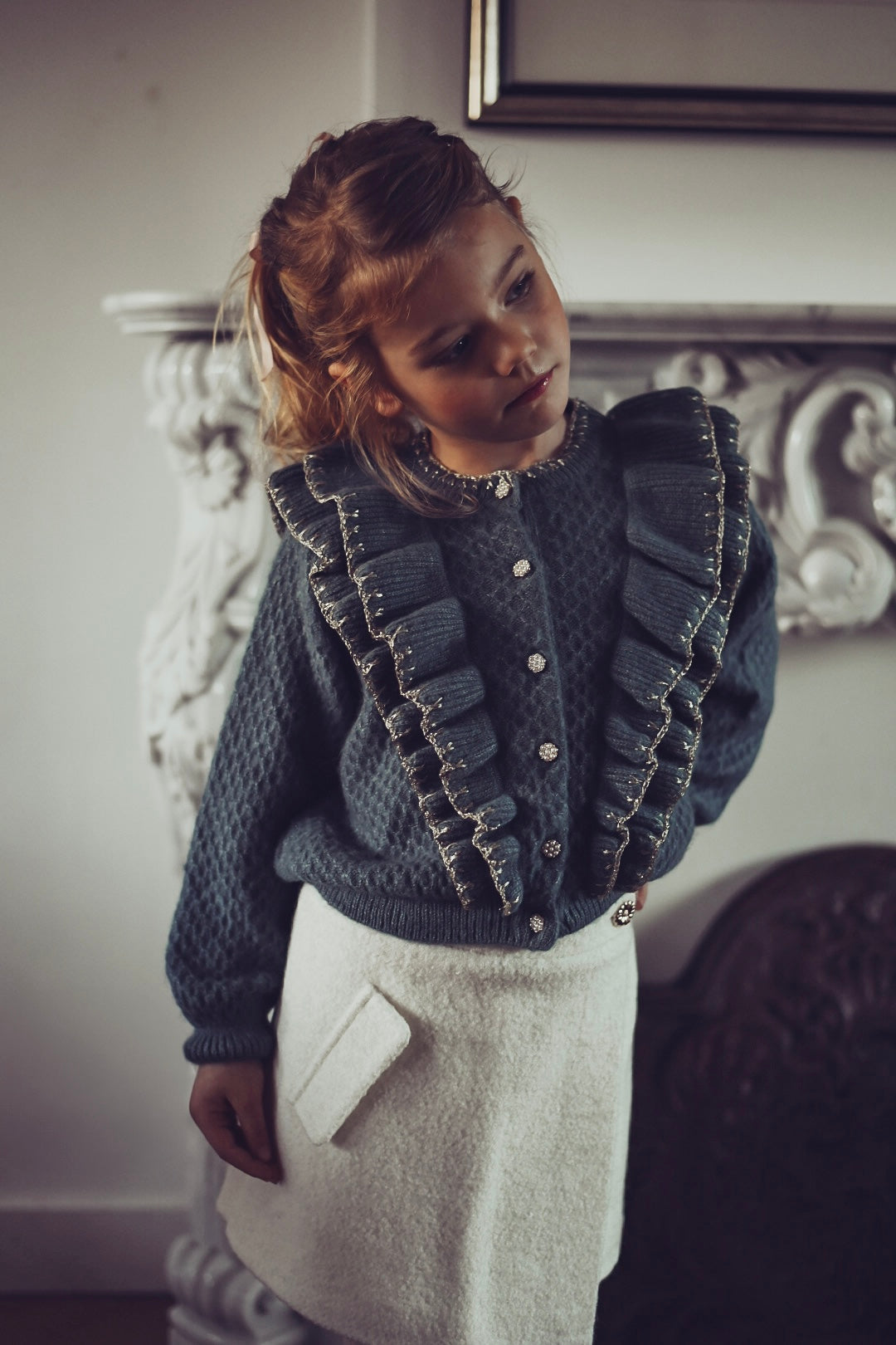 LRDM PETITS MAYA KNIT CARDIGAN