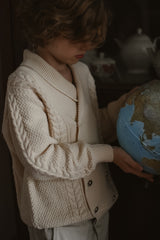 LRDM PETITS ALAIN DOUBLE BREASTED CARDIGAN