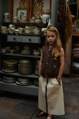 LRDM PETITS FAIGY 2 TONE MAXI SKIRT