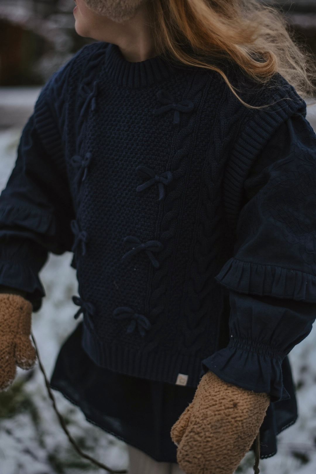 LRDM PETITS ELISE BOW VEST