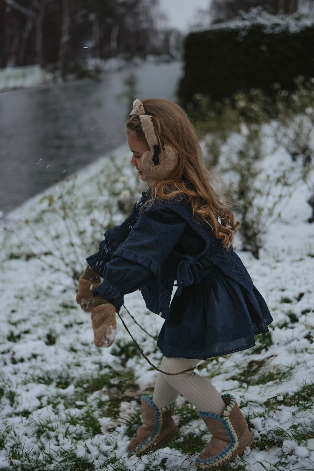 LRDM PETITS ELISE BOW VEST