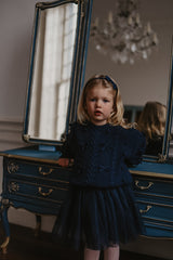 LRDM PETITS ELISE BOW SWEATER