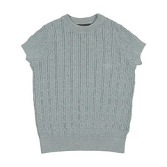 SWEET THREADS OCEAN TEXTURED SWEATER