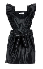 PHILOSOPHY RUFFLE SLEEVE WITH PHILOSOPHY LOGO BELT JUMPER