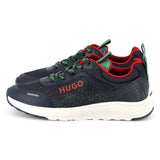 HUGO TRAINERS WITH PRINTED DETAIL AND LOGO