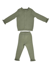 KLAI 2PC SALLY RIB KNIT SET