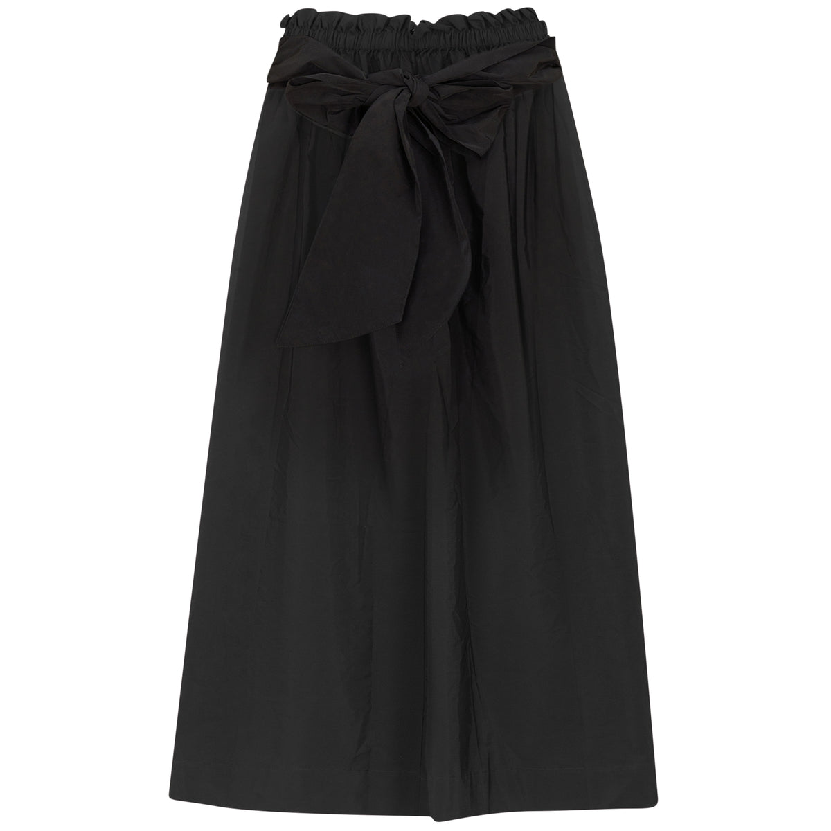 GEM TAFFETA GATHERED SKIRT
