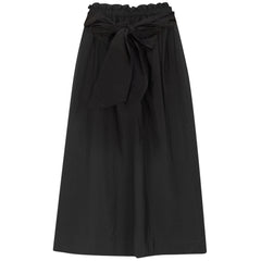 GEM TAFFETA GATHERED SKIRT