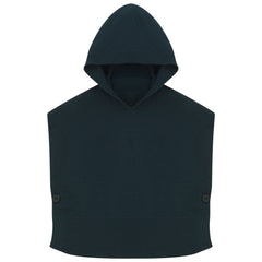 G DEGREE 2PC KNIT HOODED VEST WITH CARGO POCKET CORDUROY SKIRT