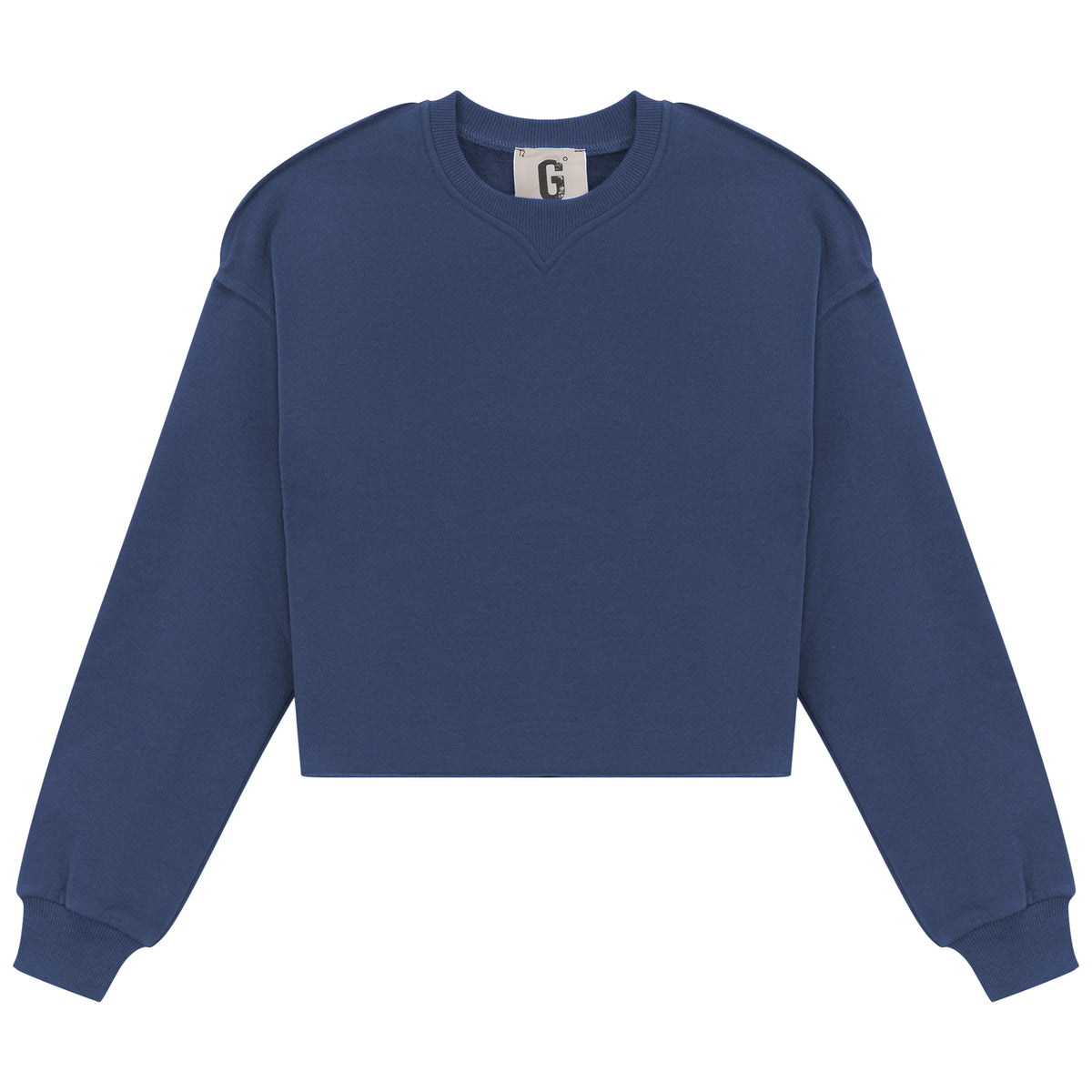 G DEGREE RAW EDGE SWEATSHIRT