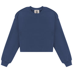 G DEGREE RAW EDGE SWEATSHIRT
